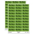 thumbnail image 1 of You Rule Ruler Teacher Student School Sticker Set - Light Green - Gloss Finish - 1.75" Medium, 1 of 7