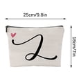 thumbnail image 1 of You Send Love Makeup Case Toiletry Bag Gift for Friend Makeup Bag for Friend Gifts, 1 of 5