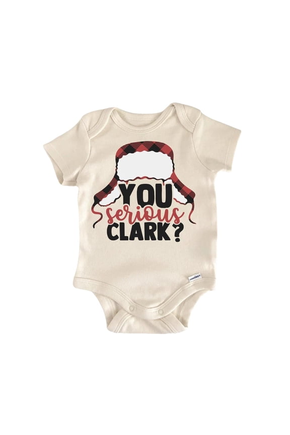You Serious Clark Newborn Baby Bodysuit