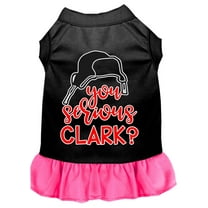 Christmas Pet Dog  Cat Dress Screen Printed, "You Serious Clark?"
