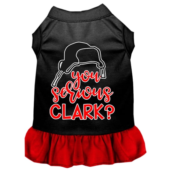 You Serious Clark? Screen Print Dog Dress