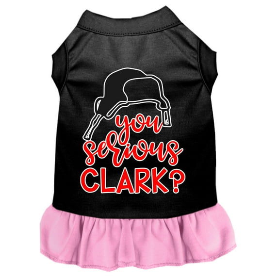 You Serious Clark? Screen Print Dog Dress