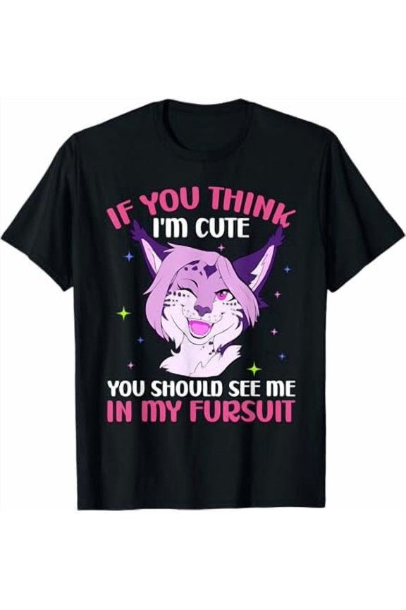 You Should See Me In My Fursuit Furry Fandom Fursona Fox T-Shirt, Vintage Birthday Gift