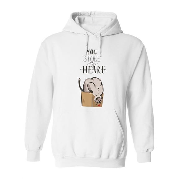 You Stole My Heart Hoodie Women -Image by Shutterstock, Female XX-Large