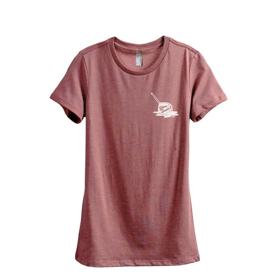 You Suck Women's Fashion Relaxed T-Shirt Tee Heather Rouge Small