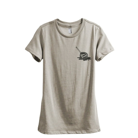 You Suck Women's Fashion Relaxed T-Shirt Tee Heather Tan Medium