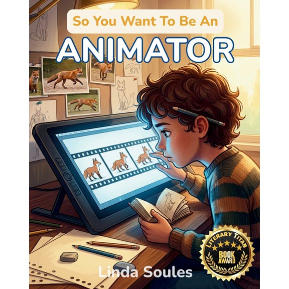 So You Want to Be A... So You Want To Be An Animator: A Kids' Guide to Animation, Character Design, Storyboarding, and the Imaginative Artists , Book 32, (Paperback)