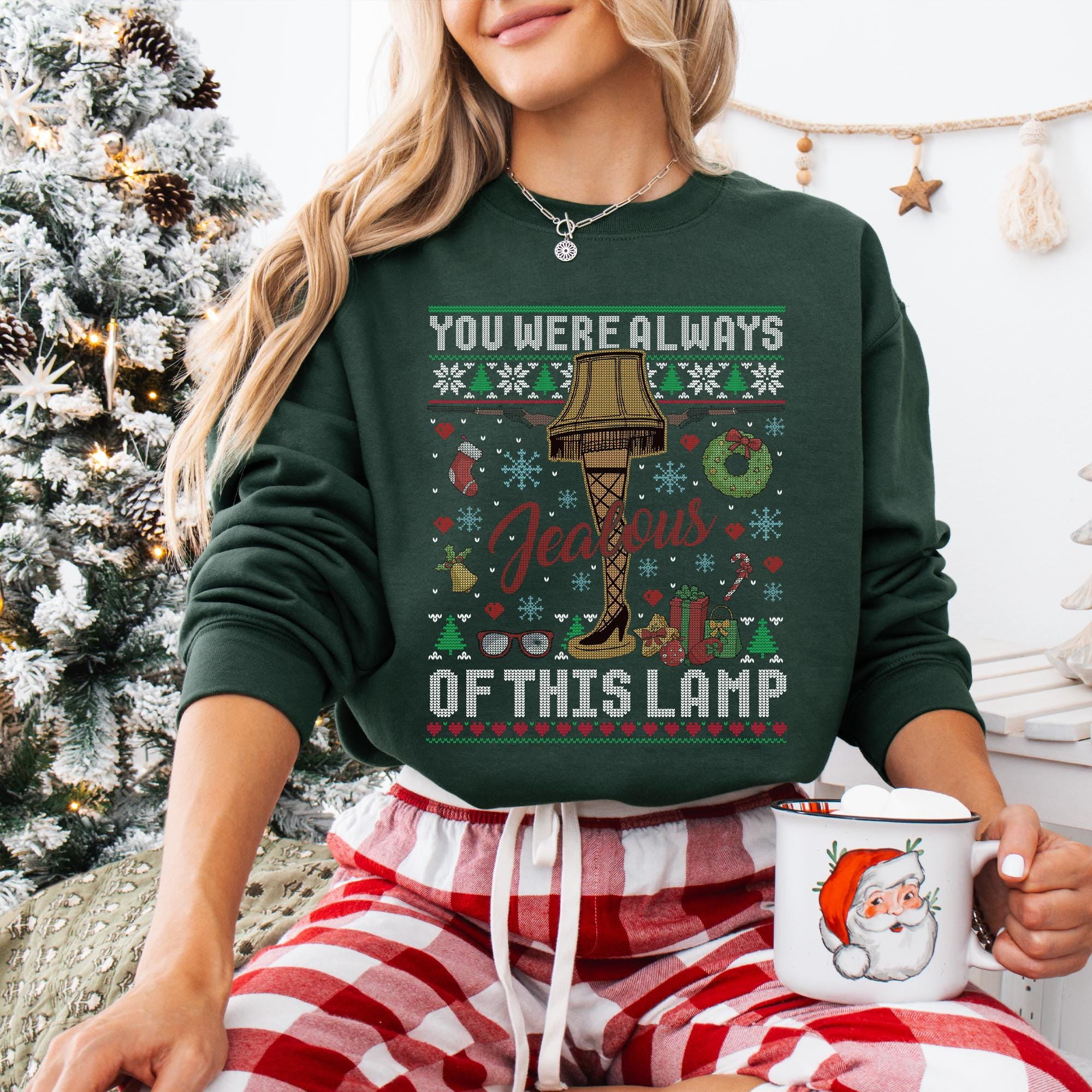Holiday Sweater Christmas Story Sweater Light Up A Christmas Story