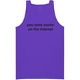 thumbnail image 1 of You Were Cooler On The Internet Neon Tank Top, 1 of 1