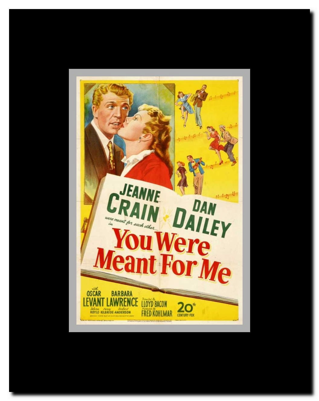 You Were Meant for Me Framed Movie Poster