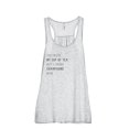 thumbnail image 1 of You Were My Cup Of Tea But I Drink Champagne Now Women's Fashion Sleeveless Flowy Racerback Workout Yoga Tank Top Sport Grey, 1 of 3
