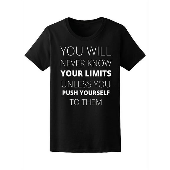 You Will Never Know... Fitness T-Shirt Women -Image by Shutterstock, Female Small