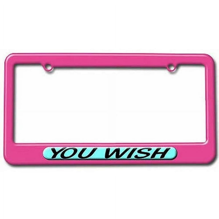 Pink license plate - .de