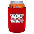 thumbnail image 1 of You Won't Full Bottom Can Coolie (Red), 1 of 3