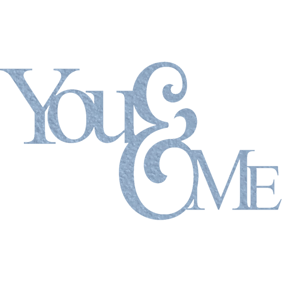 You & Me - Metal Wall Art
