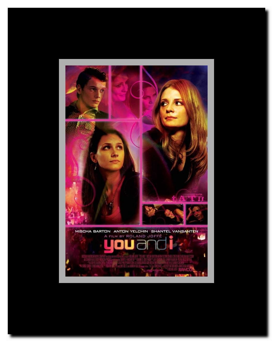 You and I Framed Movie Poster