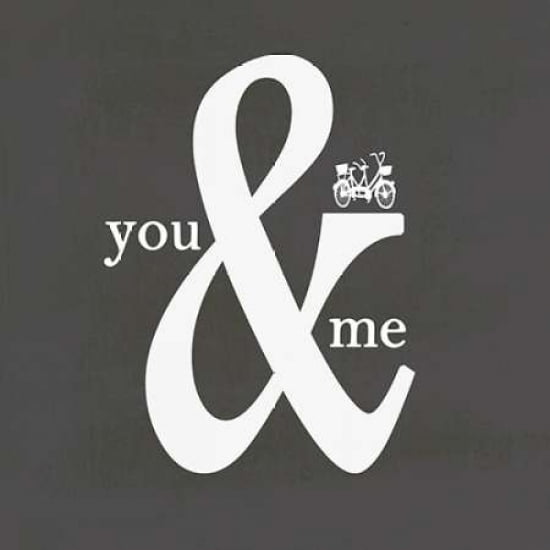 You and Me Canvas Art - Shanni Welsh (24 x 24)