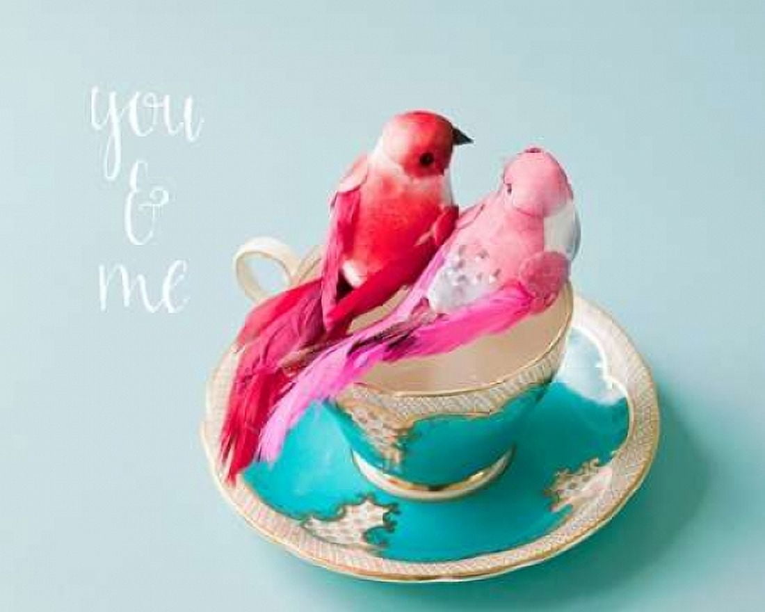 You and Me Love Birds Canvas Art - Susannah Tucker Photography (24 x 30)