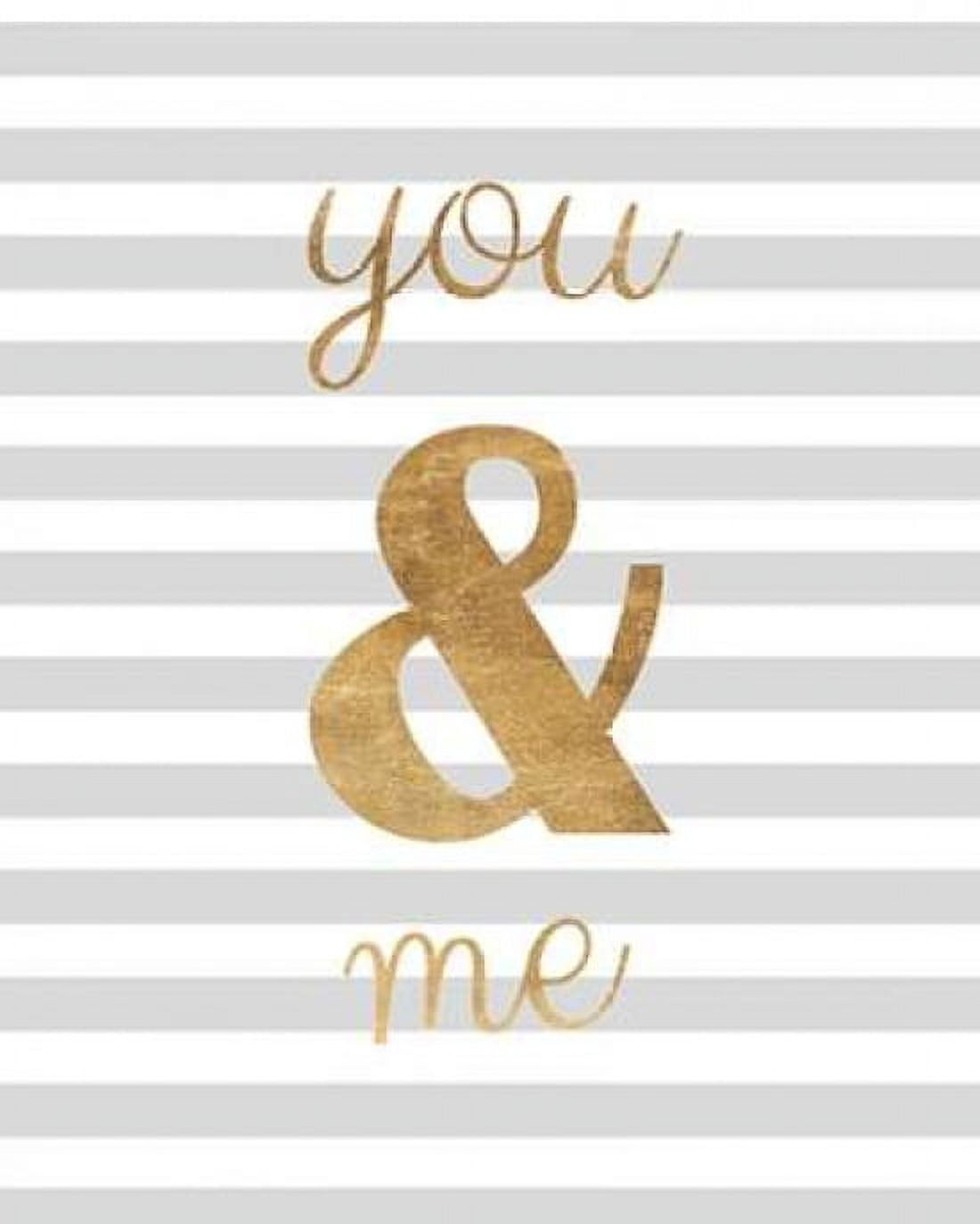 You and Me are Golden Canvas Art - Miyo Amori (22 x 28)