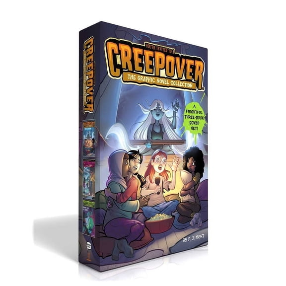 You're Invited to a Creepover: The  You're Invited to a Creepover the Graphic Novel Collection (Boxed Set): Truth or Dare . . . the Graphic Novel; You , (Paperback)
