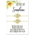 thumbnail image 1 of You are My Sunshine Sunflowers Bracelet, 1 of 7
