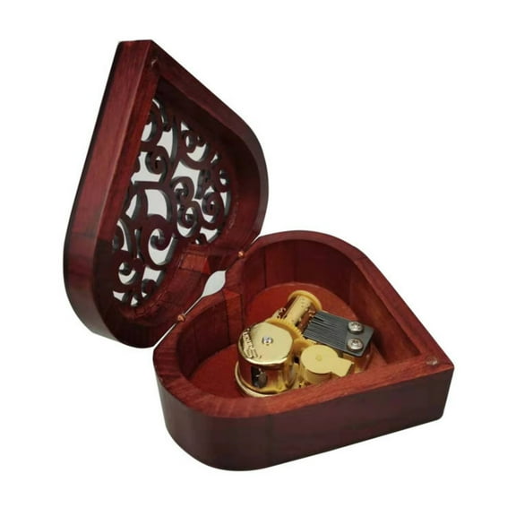You are My Sunshines Music Box Carved Retro Wooden Music Box Wind Up Clockworks Mechanism Musical Boxes Birthday Gift