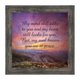 thumbnail image 1 of You are at Peace, Sympathy Gift in Memory of a Loved One, Funeral Condolence Gift of Gift of Comfort, 8700BW, 1 of 8