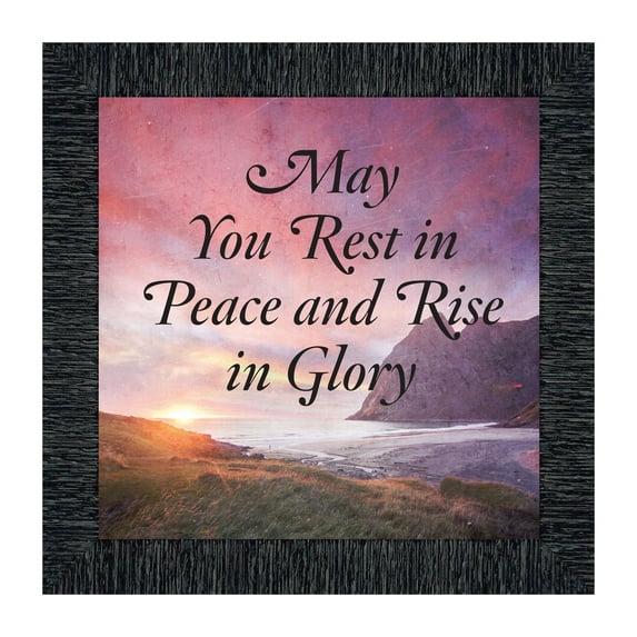 You are at Peace, Sympathy Gift in Memory of a Loved One, Funeral Condolence Gift of Gift of Comfort, 8710CH