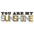 thumbnail image 1 of You are my Sunshine Silver Gold Poster Print by Michael Mullan (24 x 48), 1 of 1