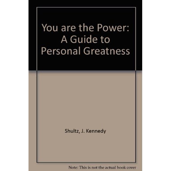 Pre-Owned You Are the Power: A Guide to Personal Greatness/106 (Paperback) 1561700746 9781561700745