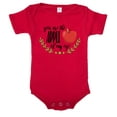 thumbnail image 1 of You are the apple of my eye Baby Bodysuit, Cute Baby Rompers - Red CA165BABY S5 3-6, 1 of 2