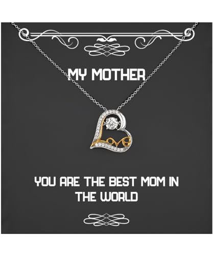 You are the best mom in the world Love Dancing Necklace, Mother Present From Daughter, Unique Jewelry For Mother, Funny Mothers Day gifts, Funny mom gifts, Dance moms necklace, Dancing mom gift,