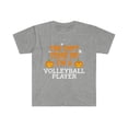 thumbnail image 1 of You can't scare me I'm a volleyball player Unisex T-shirt S-3XL Halloween, 1 of 2