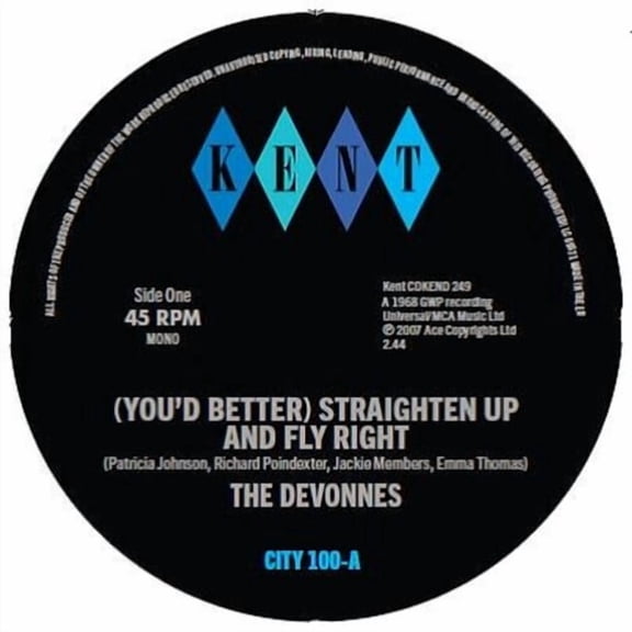 Devonnes - You'd Better / Straighten Up & Fly Right / Doin' The Gittin' Up - Music & Performance - Vinyl [7-Inch]