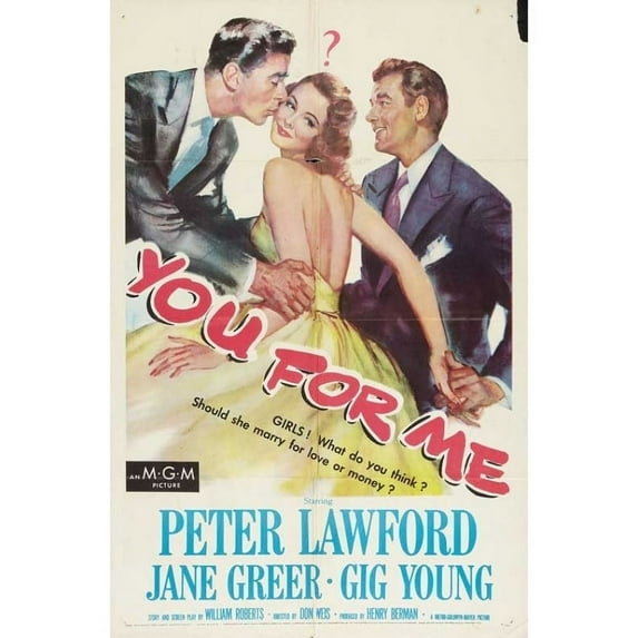 You for Me Movie Poster (11 x 17)