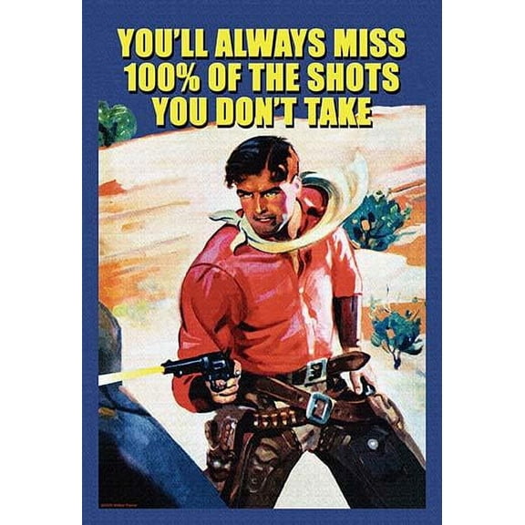 You'll Always Miss- Fine Art Canvas Print (20" x 30")
