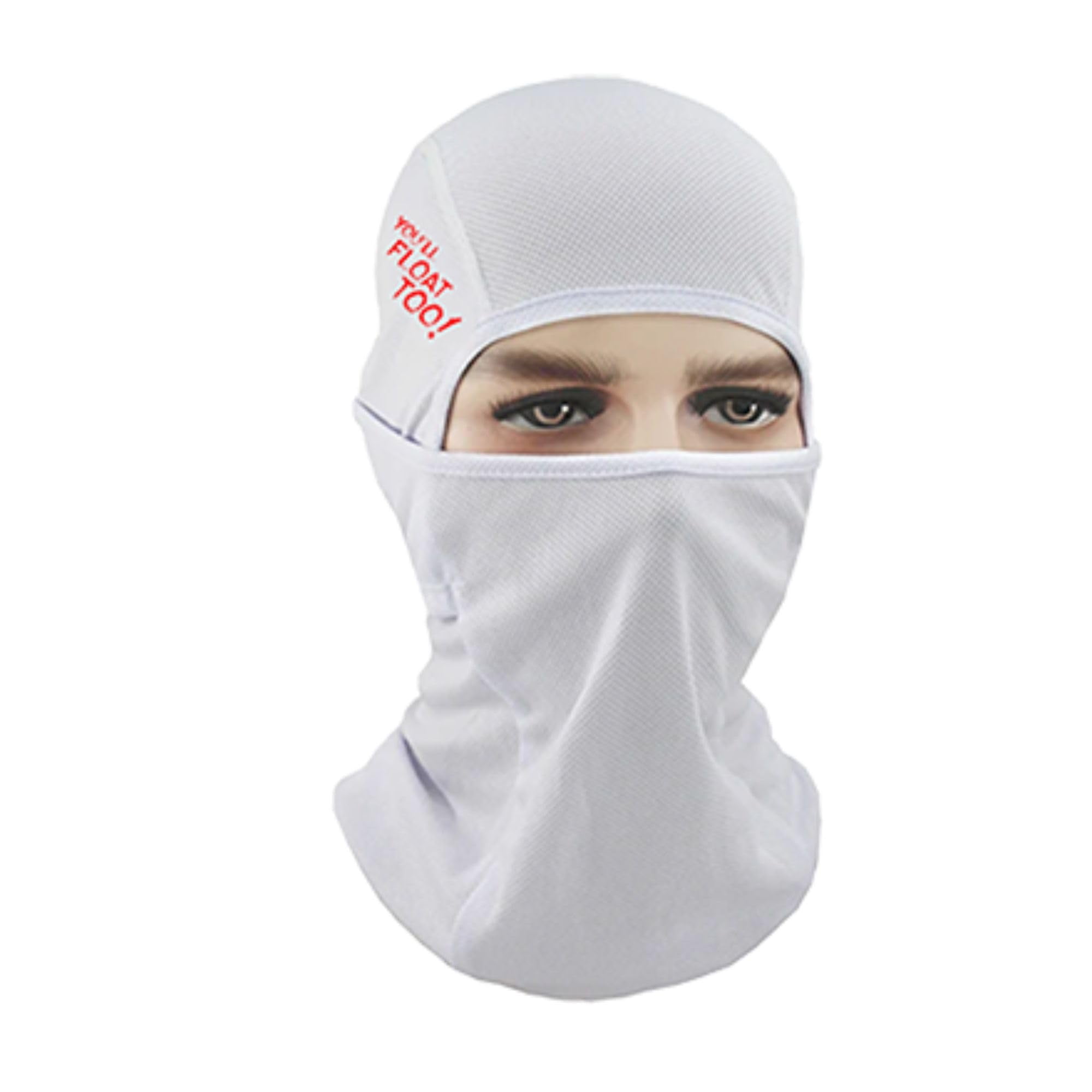 【IMPORT】white braid ski mask balaclava White balaclava ski mask | BalaclavaWorld