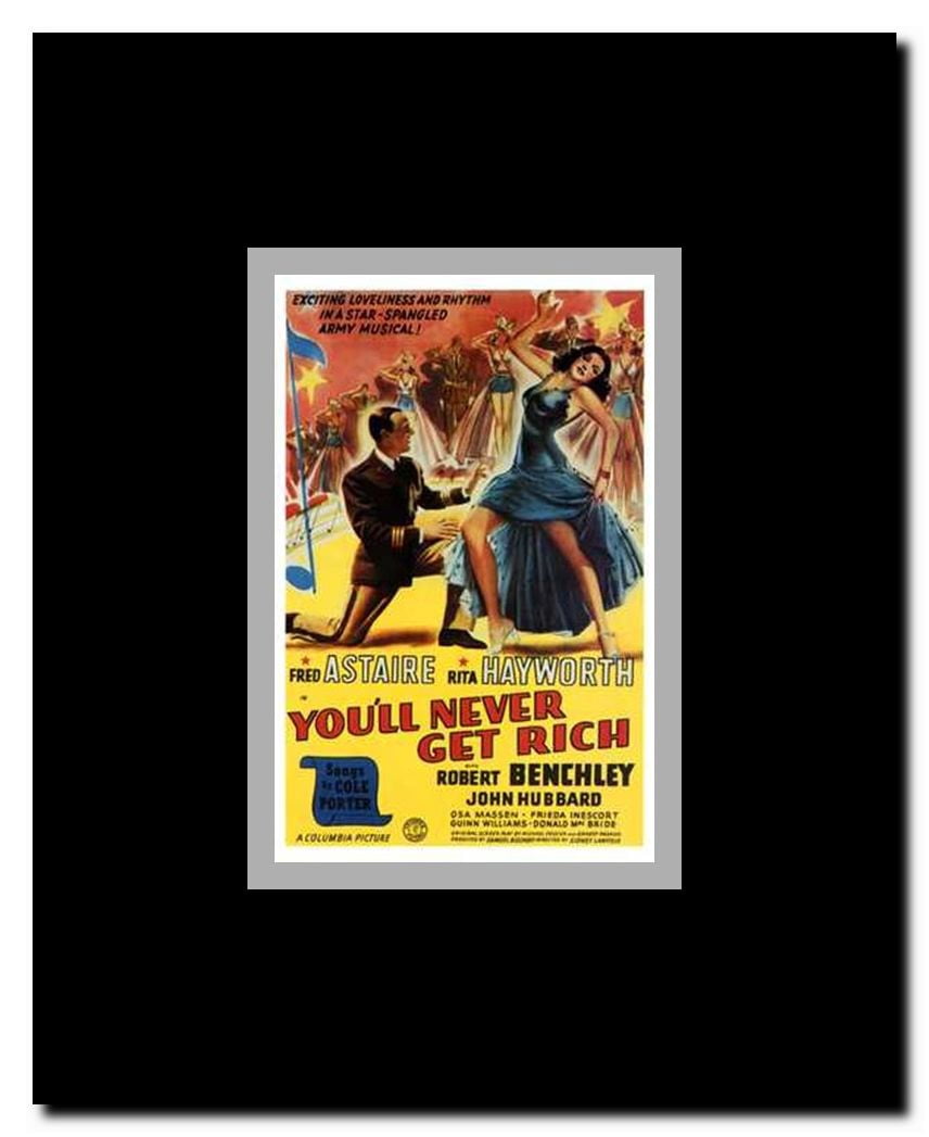 You'll Never Get Rich Framed Movie Poster