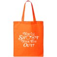 thumbnail image 1 of You'll Shoot Your Eye Out Cotton Canvas Tote Bag, 1 of 1