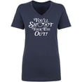 thumbnail image 1 of You'll Shoot Your Eye Out Womens V-Neck T-Shirt, 1 of 2