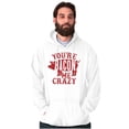 thumbnail image 1 of You're Bacon Me Crazy Meat Lover Hoodie Sweatshirt Women Men Brisco Brands M, 1 of 6