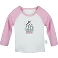 thumbnail image 1 of You're Close Enough To Change My Diaper Funny T shirt For Baby, Newborn Babies T-shirts, Infant Tops, 0-24M Kids Graphic Tees Clothing (Long Pink Raglan T-shirt, 12-18 Months), 1 of 4