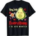 thumbnail image 1 of You're Everything I've Avo Wanted Happy Valentine Love Heart T-Shirt Black 3X-Large, 1 of 4