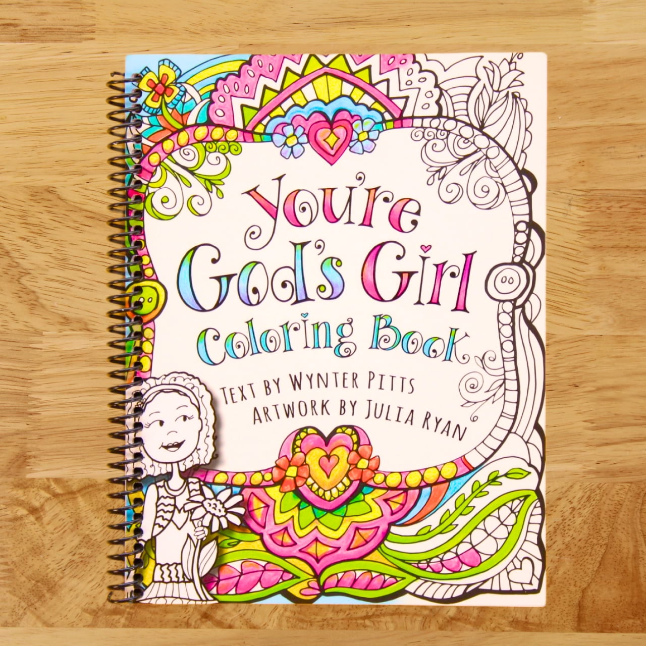 You're God's Girl! Coloring Book (God's Girl Coloring Books for Tweens) (Spiral Bound)