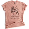 thumbnail image 1 of You're Griffin Me A Headache Shirt, Unisex Women's Men's Shirt, Griffin Shirt, Fantasy Tee, Fantasy Pun Tee, Heather Sunset, X-Small, 1 of 6