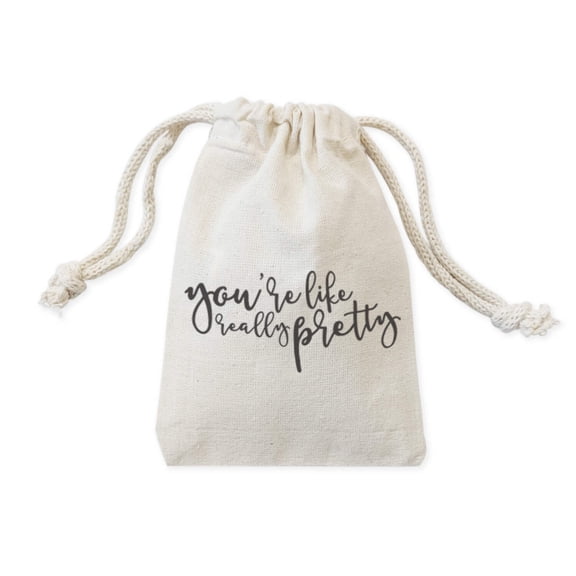 You're Like Really Pretty Wedding Favor Bags, 6-Pack
