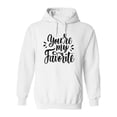 thumbnail image 1 of You're My Favorite Hoodie Men -Image by Shutterstock, Male 5X-Large, 1 of 4