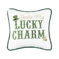 thumbnail image 1 of 'You're My Lucky Charm' Throw Pillow, 1 of 1