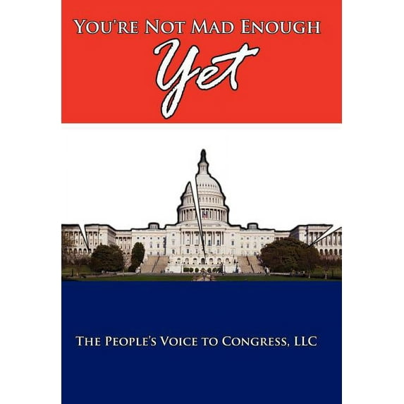 You're Not Mad Enough Yet, (Hardcover)