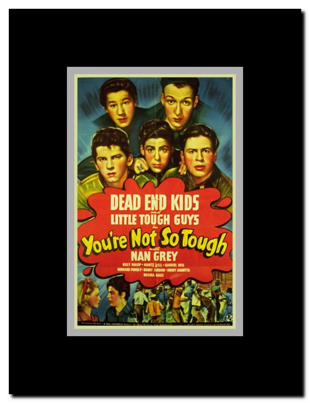 You're Not So Tough Framed Movie Poster